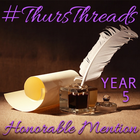thursthreads honorable mention badge year 5