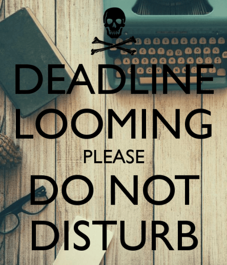 deadline looming
