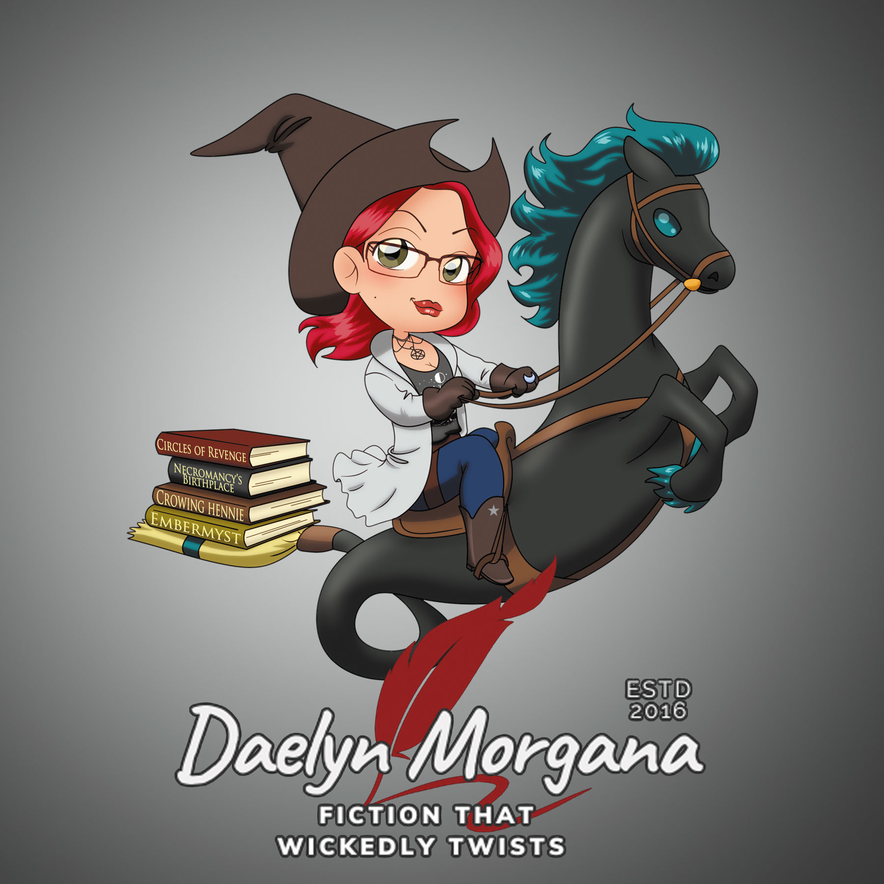 Daelyn Morgana Chibi Logo